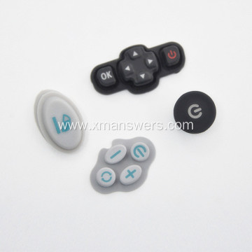 silicone rubber push button pad for Gameconsole